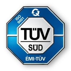 Az ÉMI-TÜV SÜD ISO 9001 tanúsítási jele